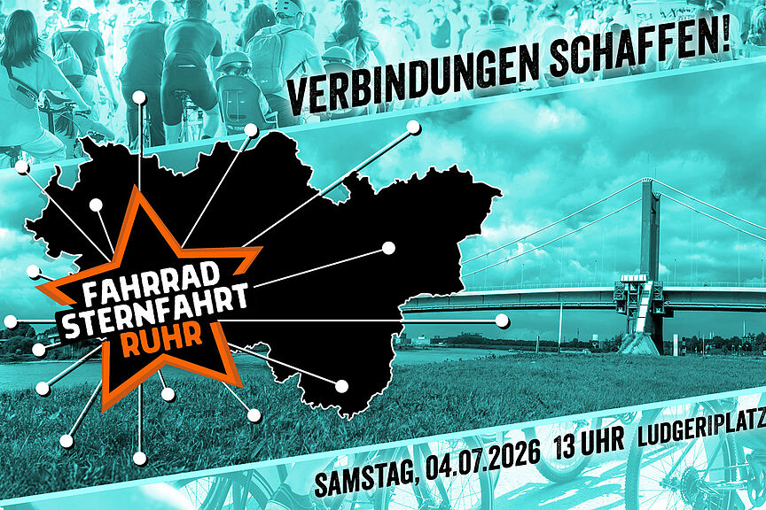 Fahrradsternfahrt Ruhr Logo der Fahrradsternfahrt Ruhr